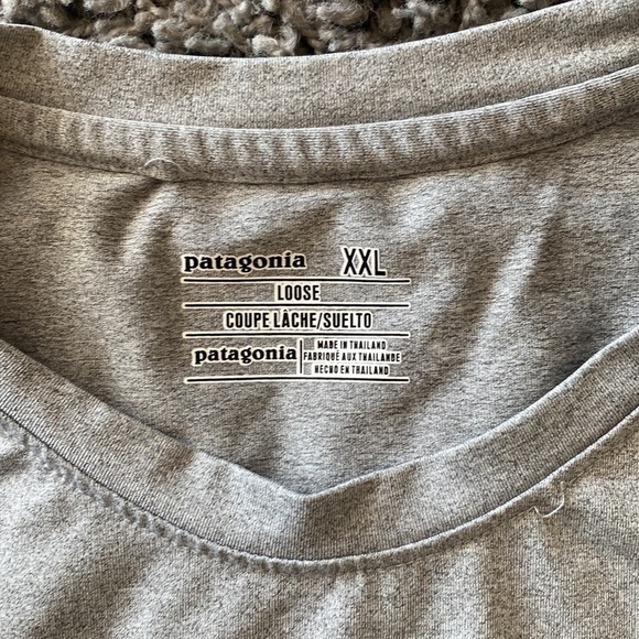 Patagonia Gray Cool Loose Short Sleeve Size XXL - Picture 2 of 7